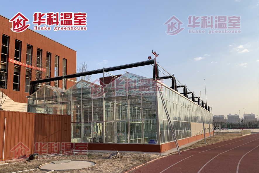 濮阳县职业技术学校九游国际平台温室建设